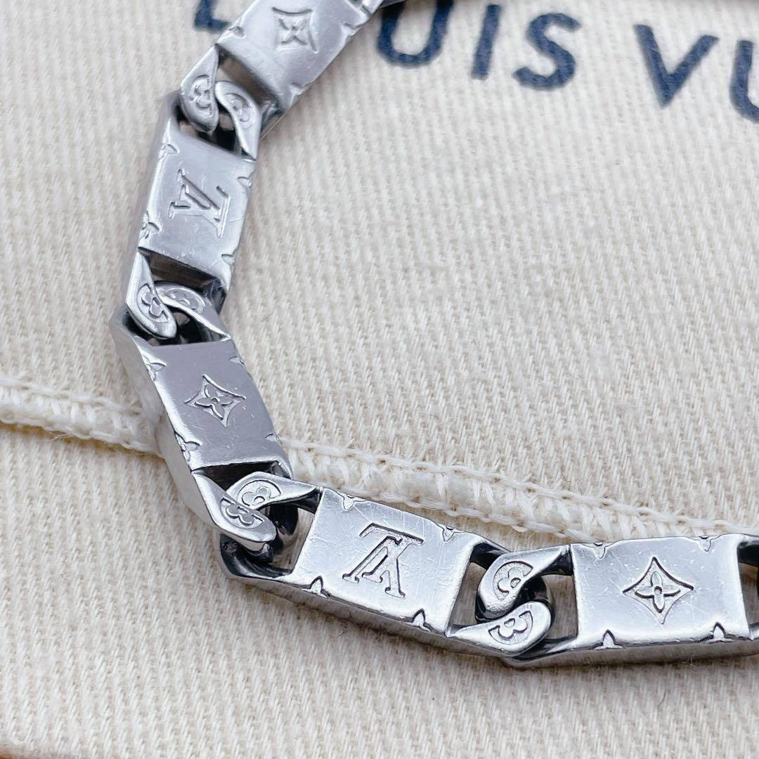 LOUIS VUITTON タイドアップ　ブレスレット　モノグラム　ブラスレ