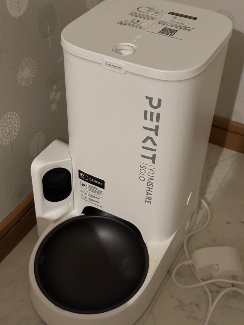 PETKIT YUMSHARE SOLO 自動給餌器 ホワイト