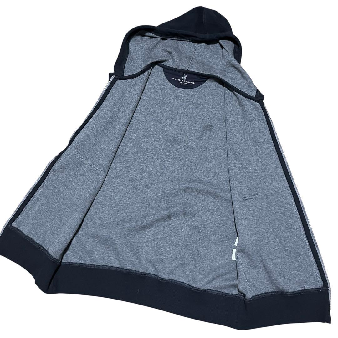 ブルネロクチネリ ノースリーブ ベスト パーカー M