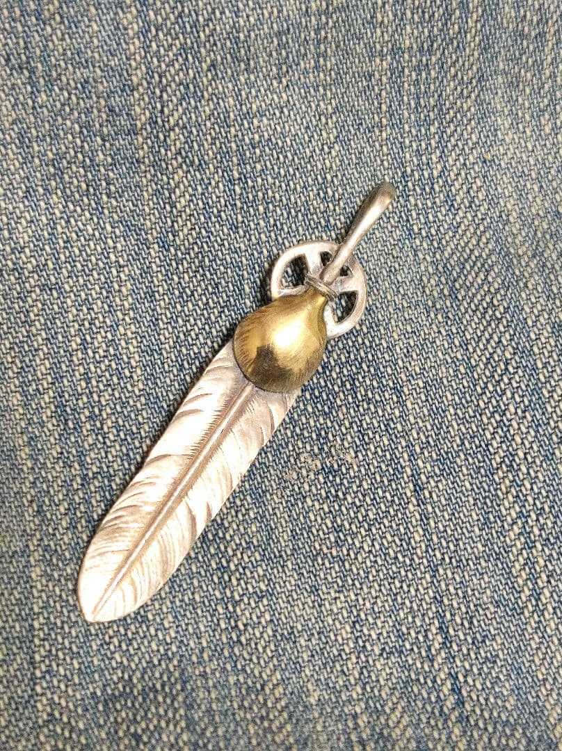 ゴローズgoro's金付きコンビフェザー大