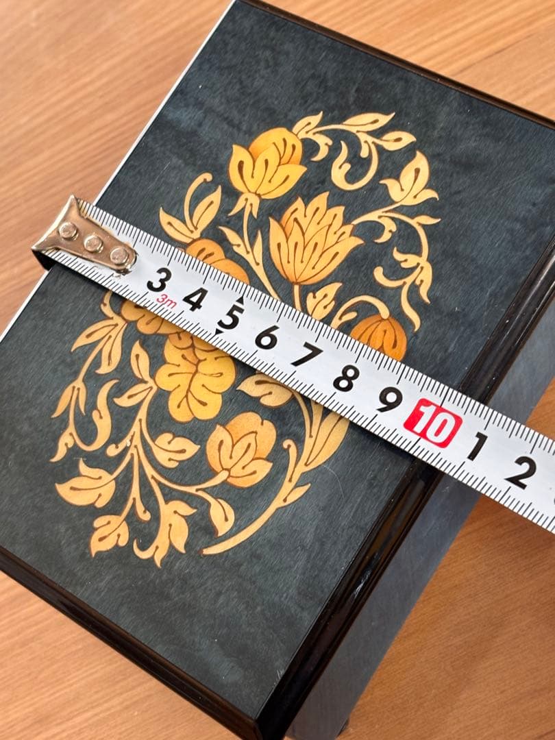 SALE❣️未使用コレクション ❣️イタリア製オルゴール 象嵌細工 動作品