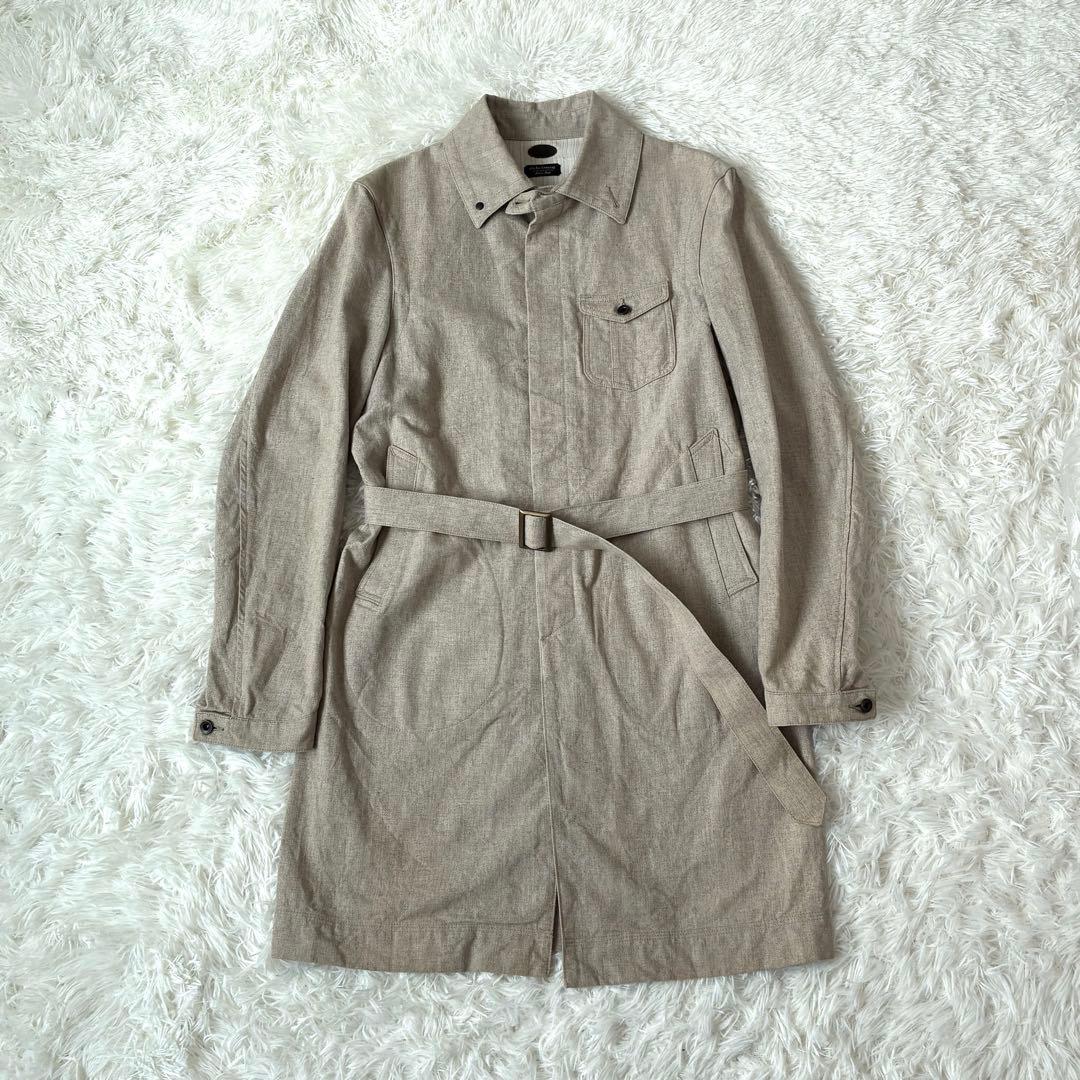OLDJOE オールドジョー　トレンチ　コート　リネン混.