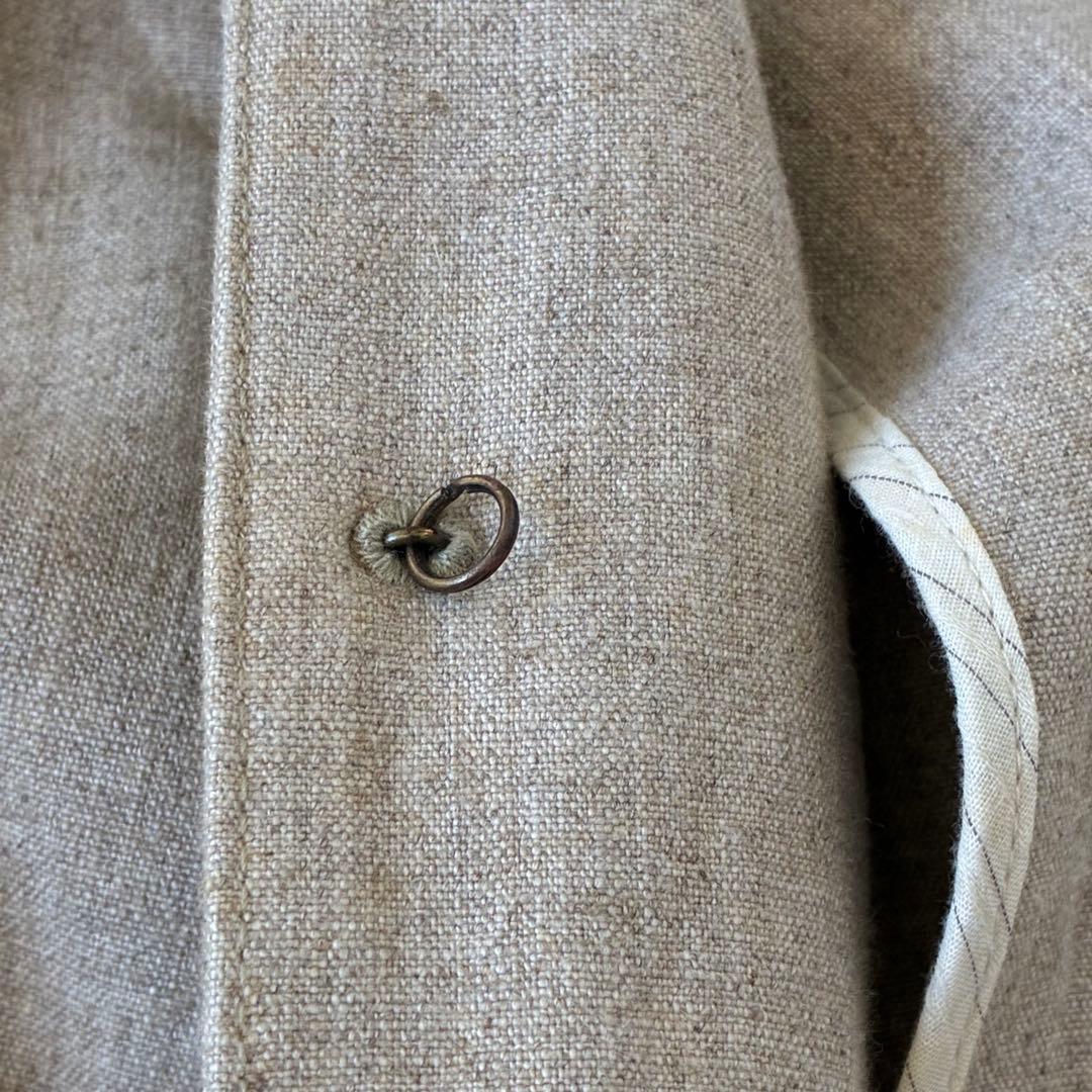 OLDJOE オールドジョー　トレンチ　コート　リネン混.