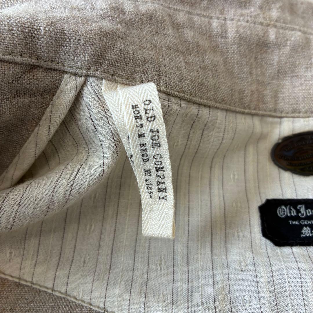 OLDJOE オールドジョー　トレンチ　コート　リネン混.