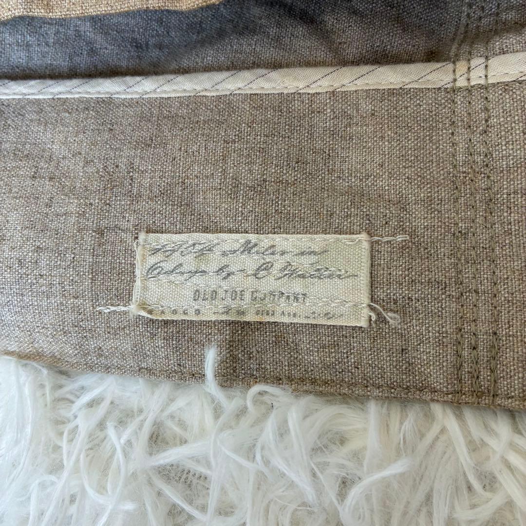 OLDJOE オールドジョー　トレンチ　コート　リネン混.