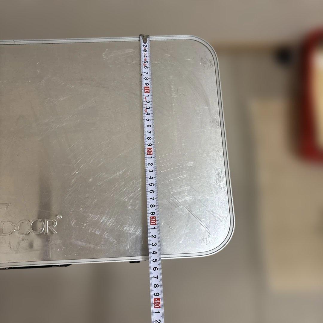 FIELDOOR(フィールドア) アルミコンテナボックス Ｍサイズ