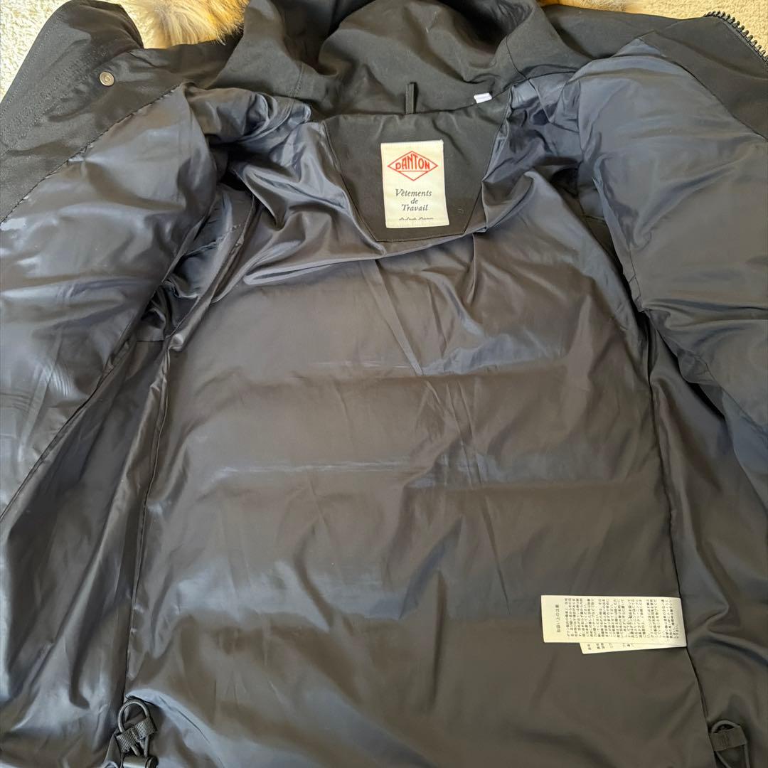 DANTON ダウンジャケット レディース Sサイズ ファー取り外し可能