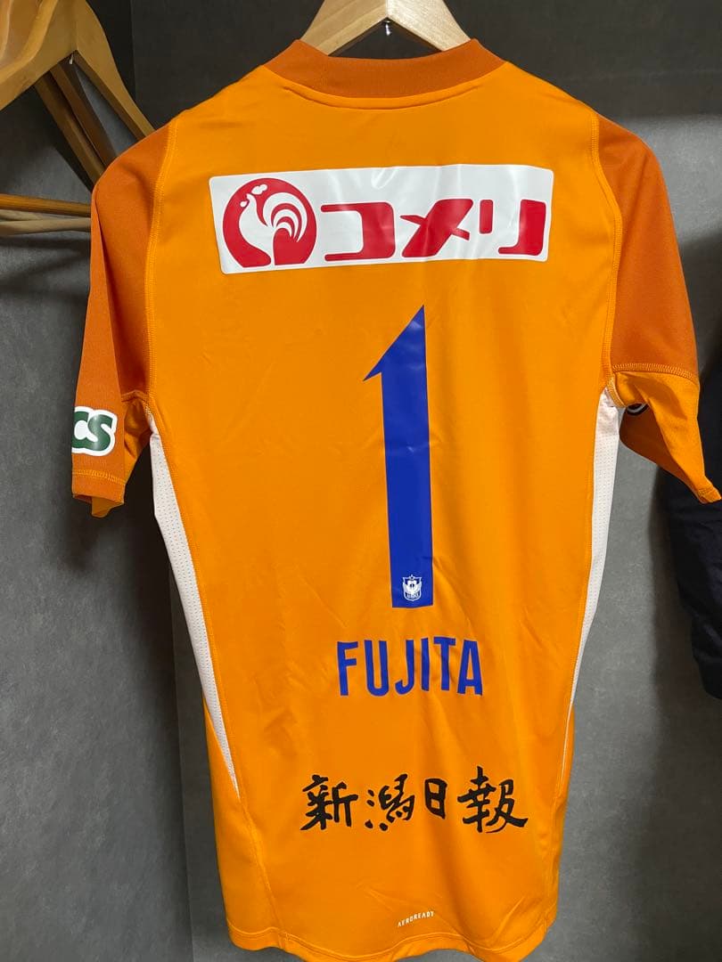 N*様 アルビレックス新潟　2025ユニフォーム　藤田　オーセンティックXL G
