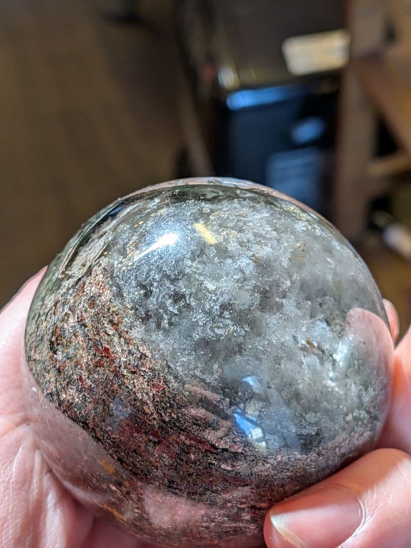 ガーデンクォーツ　まるで庭園！！　スフィア