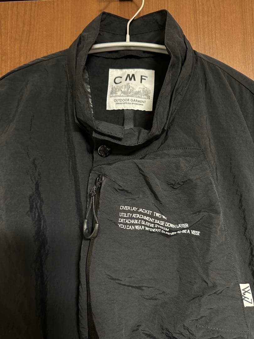 CMF / OVERLAY JACKET 2WAYジャケット black L
