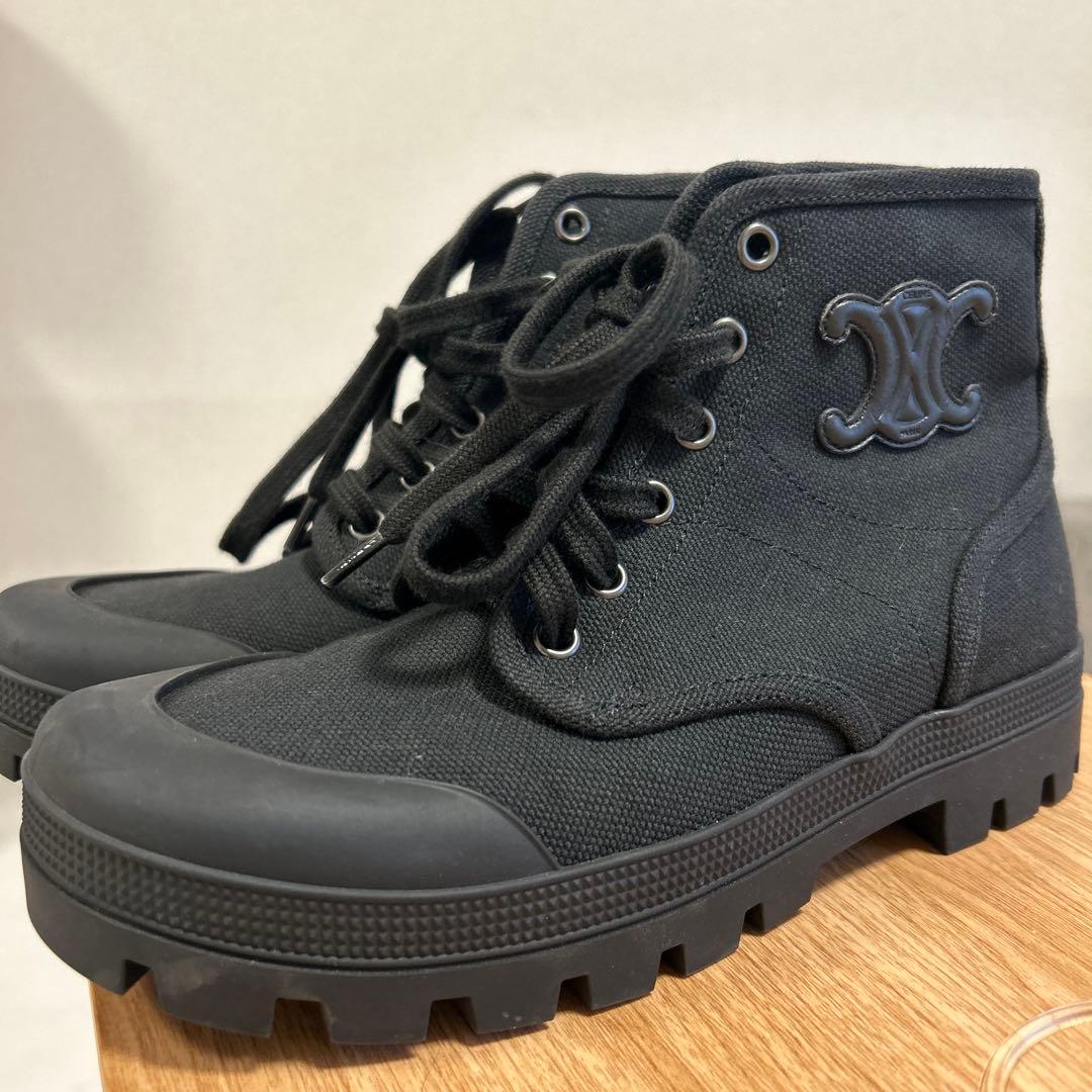 最終値下げ　セリーヌ　ハイカットスニーカー