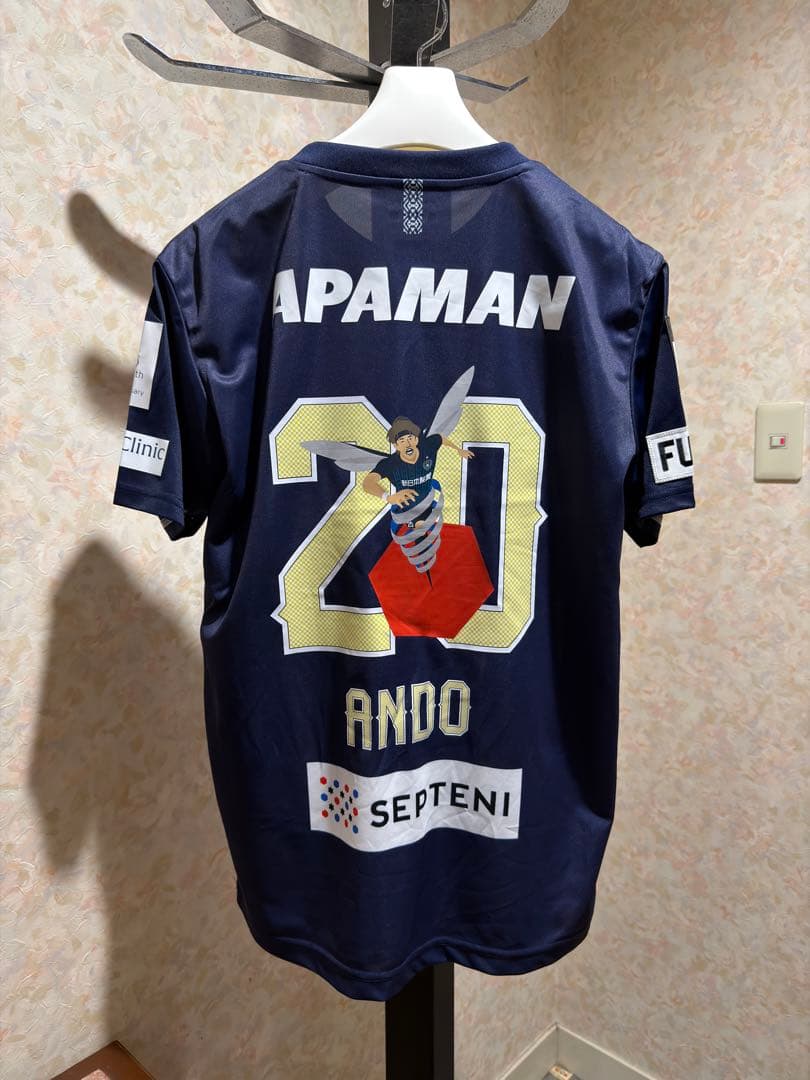 【限定】アビスパ福岡　安藤智哉　日本代表記念ユニフォームLサイズ