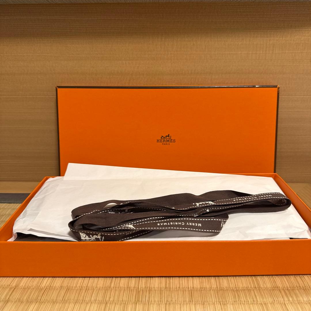 新品 エルメス ミトン ウインター フォーブル グレー 手袋