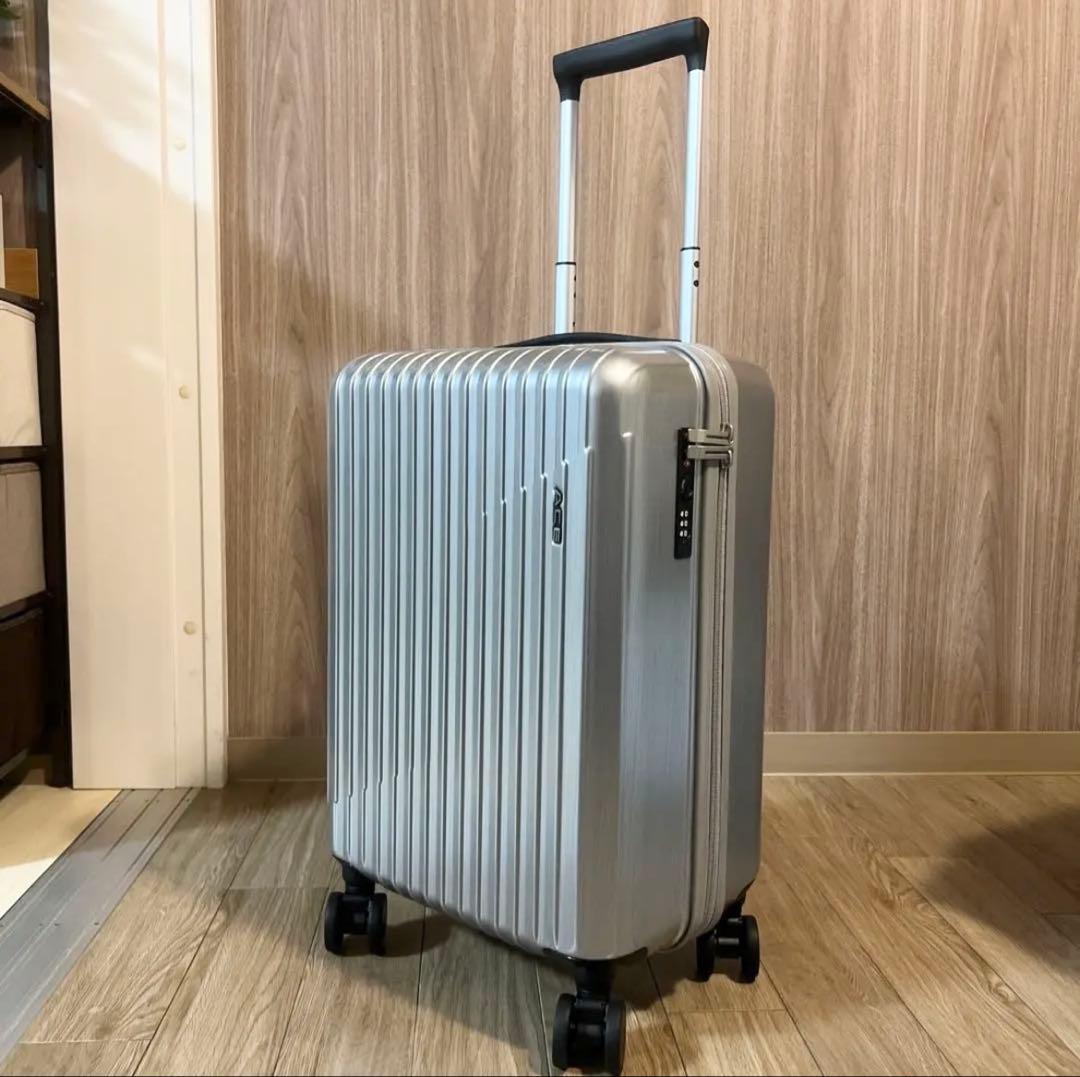 【新品未使用】aceクレスタ2 ストッパー付き35L 機内持ち込み