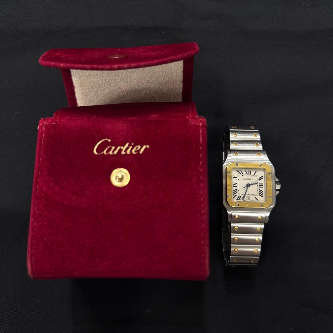 Cartier Santos カルティエ サントスガルべLM 腕時計 1566