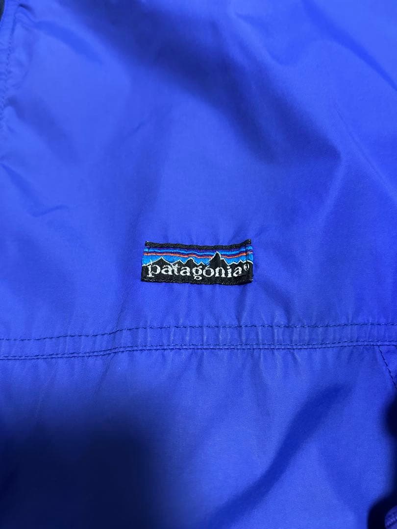 90s patagonia ジップアップジャケット 青紫