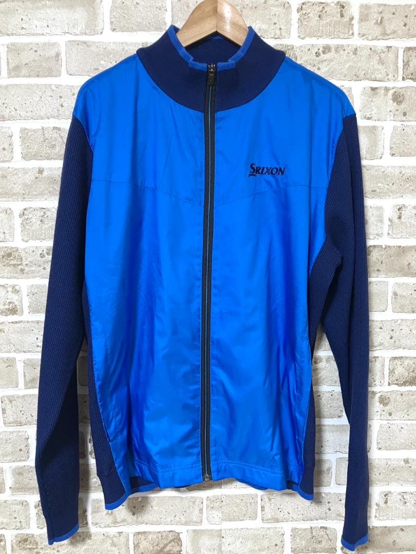 【24時間以内/早い者勝ち】スリクソン デサント メンズ ニットジャケット 3L