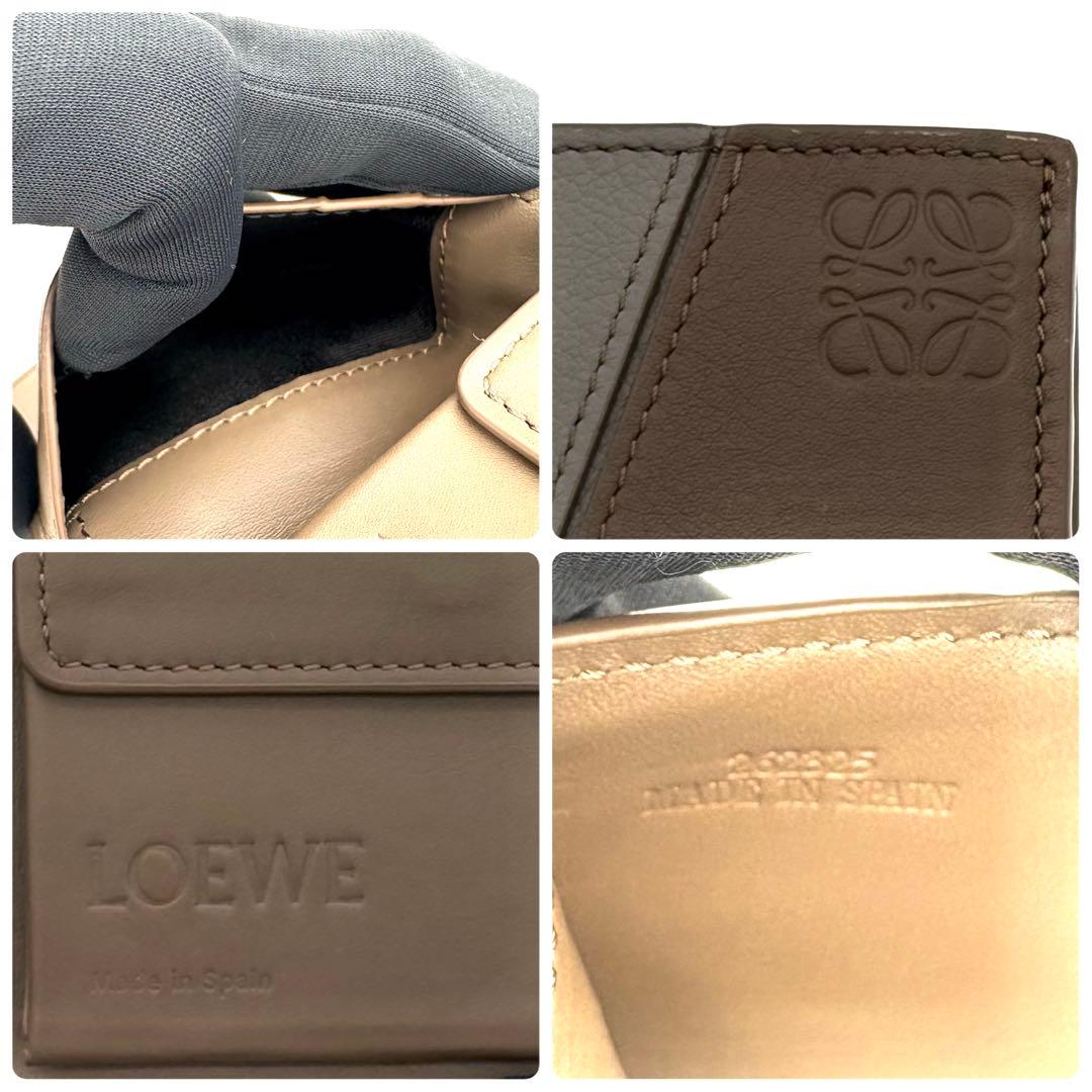 ロエベ 折財布 パズル バイフォールド ウォレット コンパクト 2522