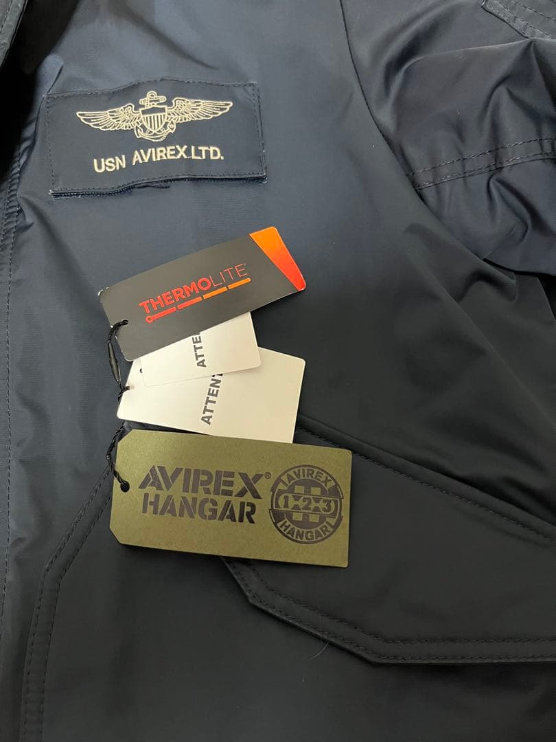 AVIREX TOP GUN TOM CAT フライトジャケット　サーモライト