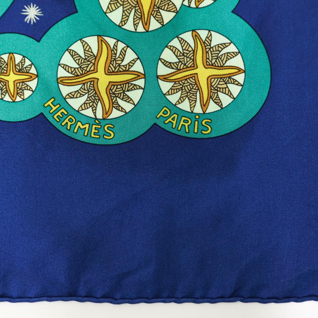 H5571M◾️ヴィンテージ エルメス　シルク100% スカーフ