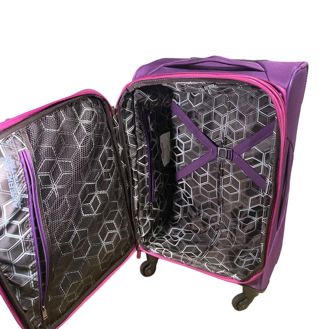 美品✨AMERICAN TOURISTER キャリー　パープル