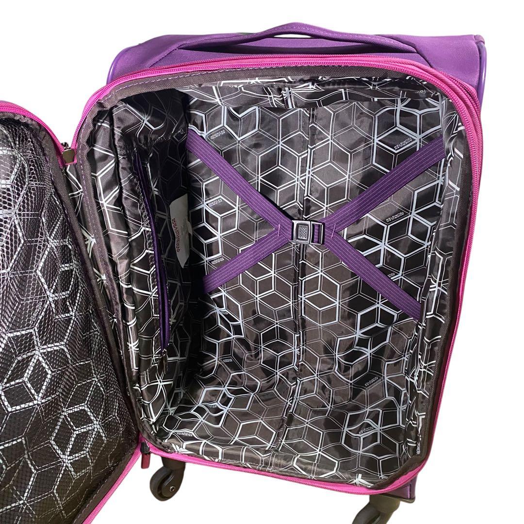 美品✨AMERICAN TOURISTER キャリー　パープル