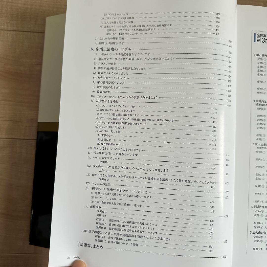 昭和　臨床医のための床矯正・矯正治療 基礎篇　、症例編　２冊セット