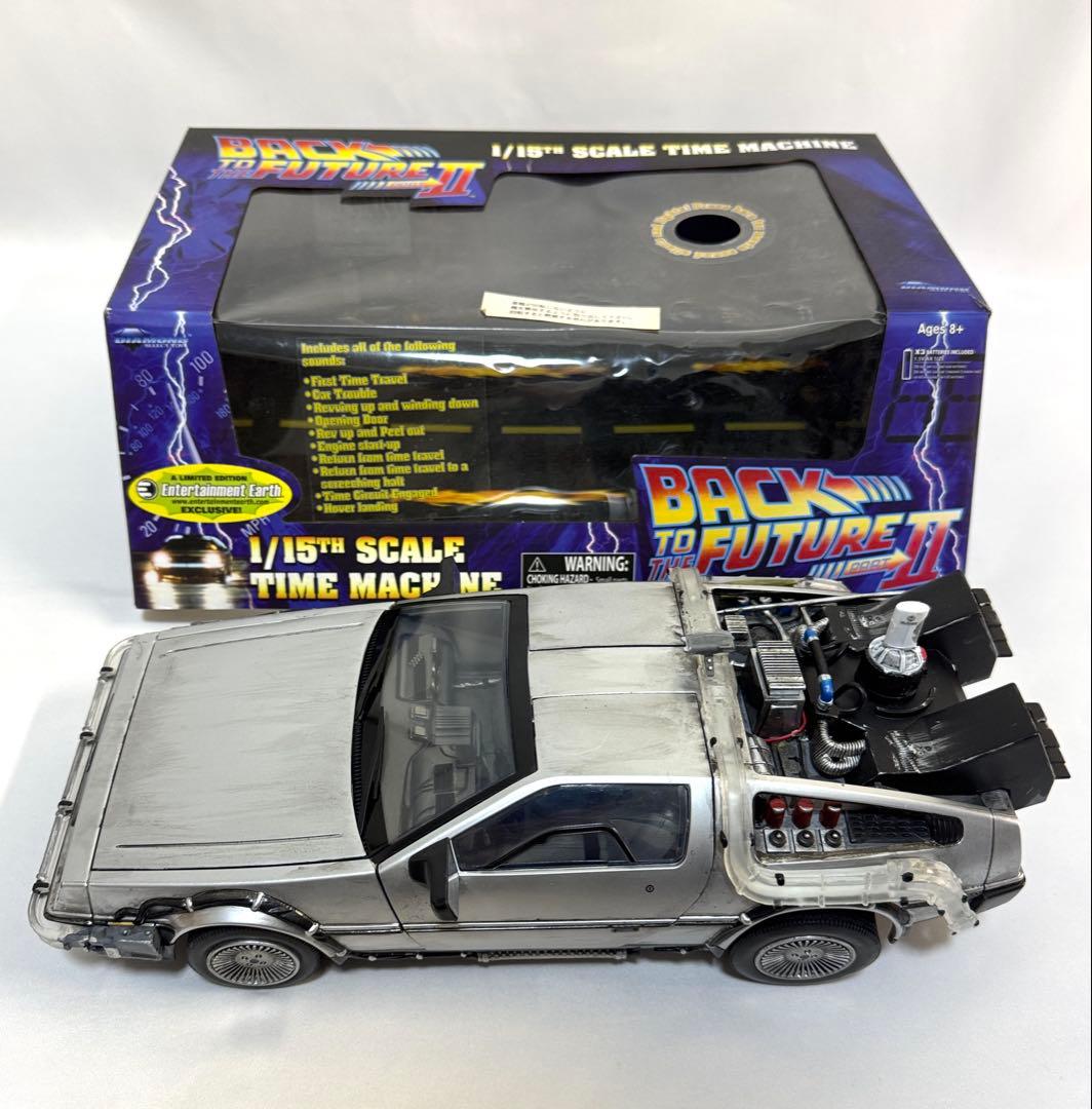 1/15 バック トゥ ザ フューチャー パート2 タイムマシン デロリアン