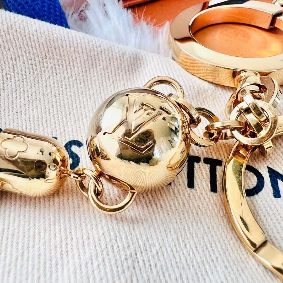 鑑定済✨極美品✨ルイヴィトン　バッグチャーム　キーホルダー　スウィング　タッセル