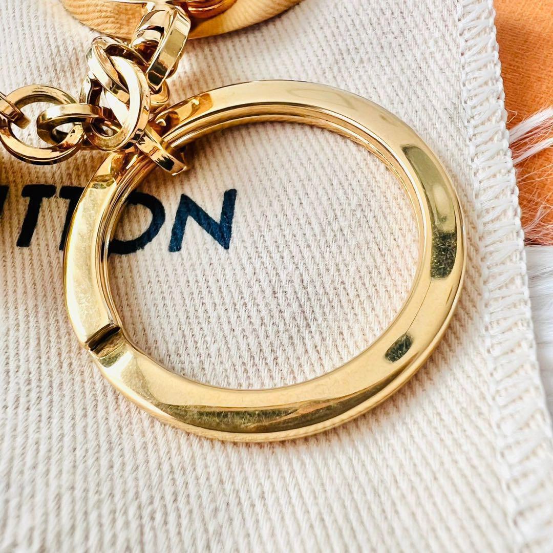 鑑定済✨極美品✨ルイヴィトン　バッグチャーム　キーホルダー　スウィング　タッセル