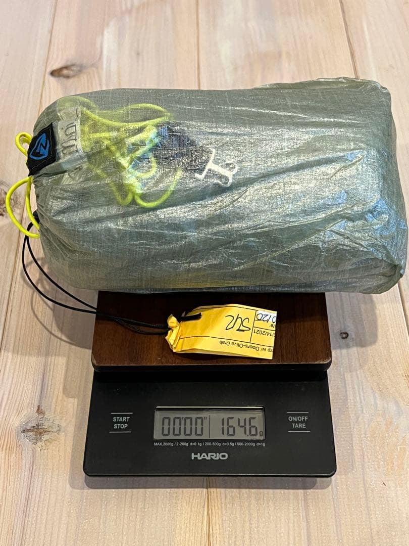 Zpacks ULテント4点セット