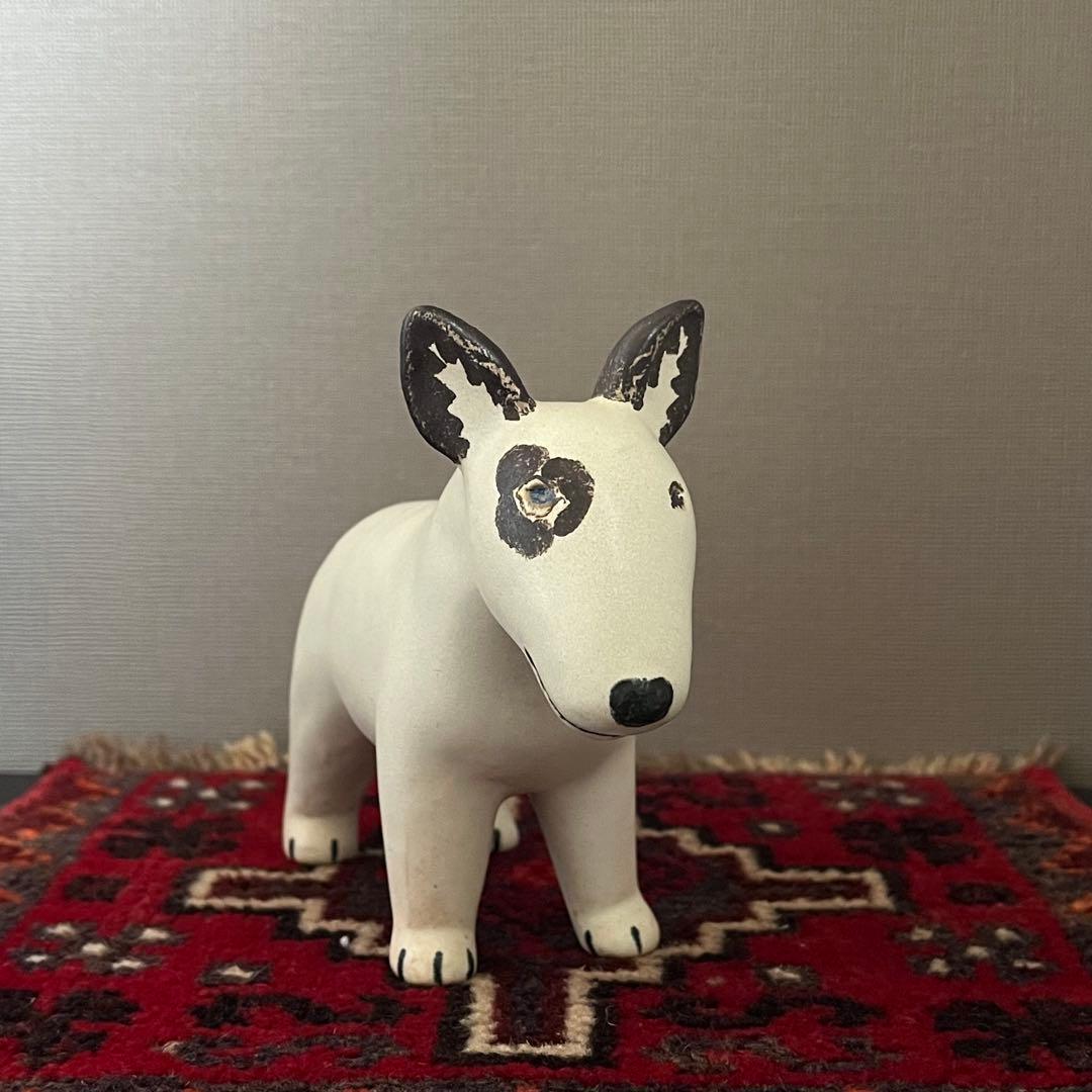 Lisa Larson ブルテリア 右目ブチ