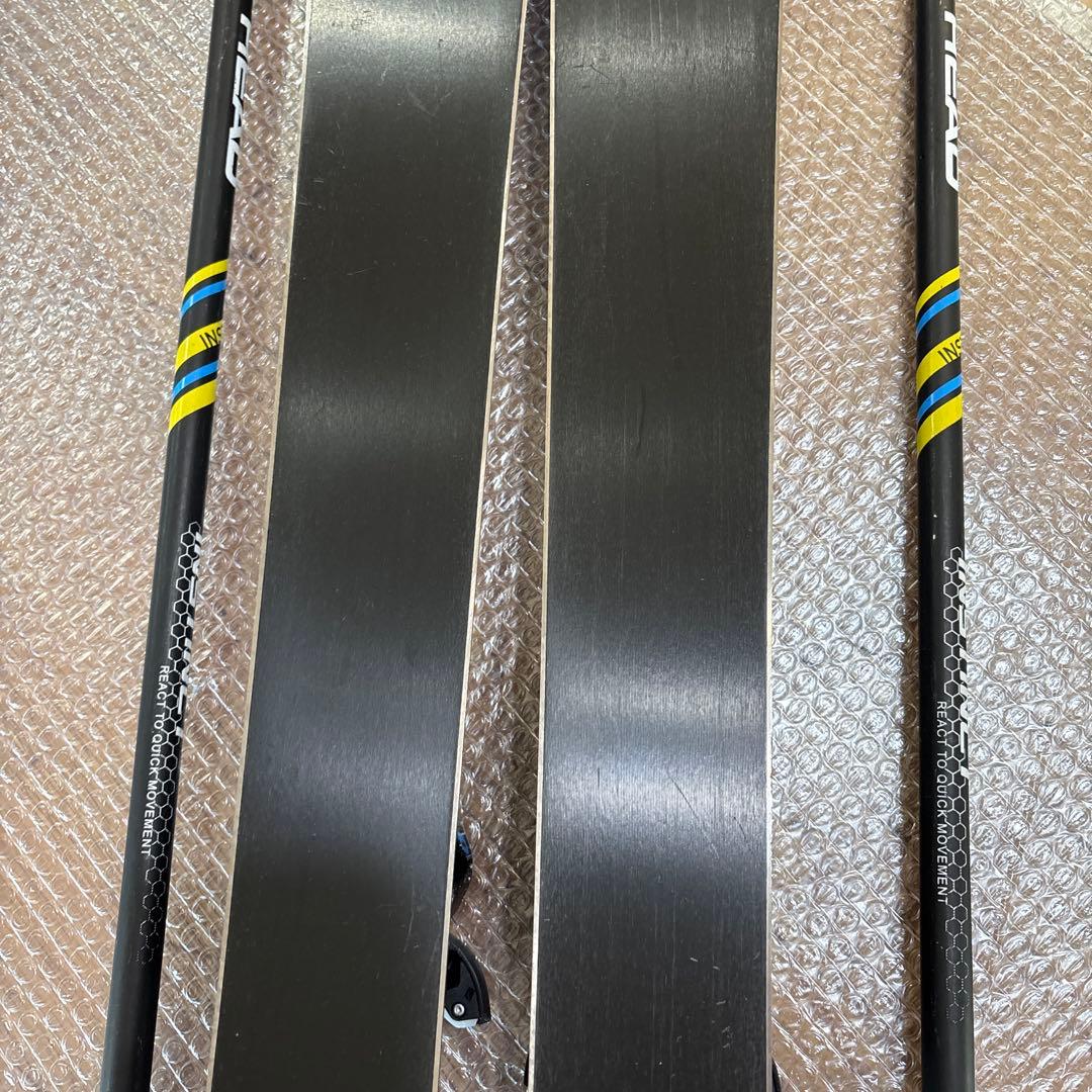 hart DIVA 152cmスキー板　工具不要　head 107cmストック