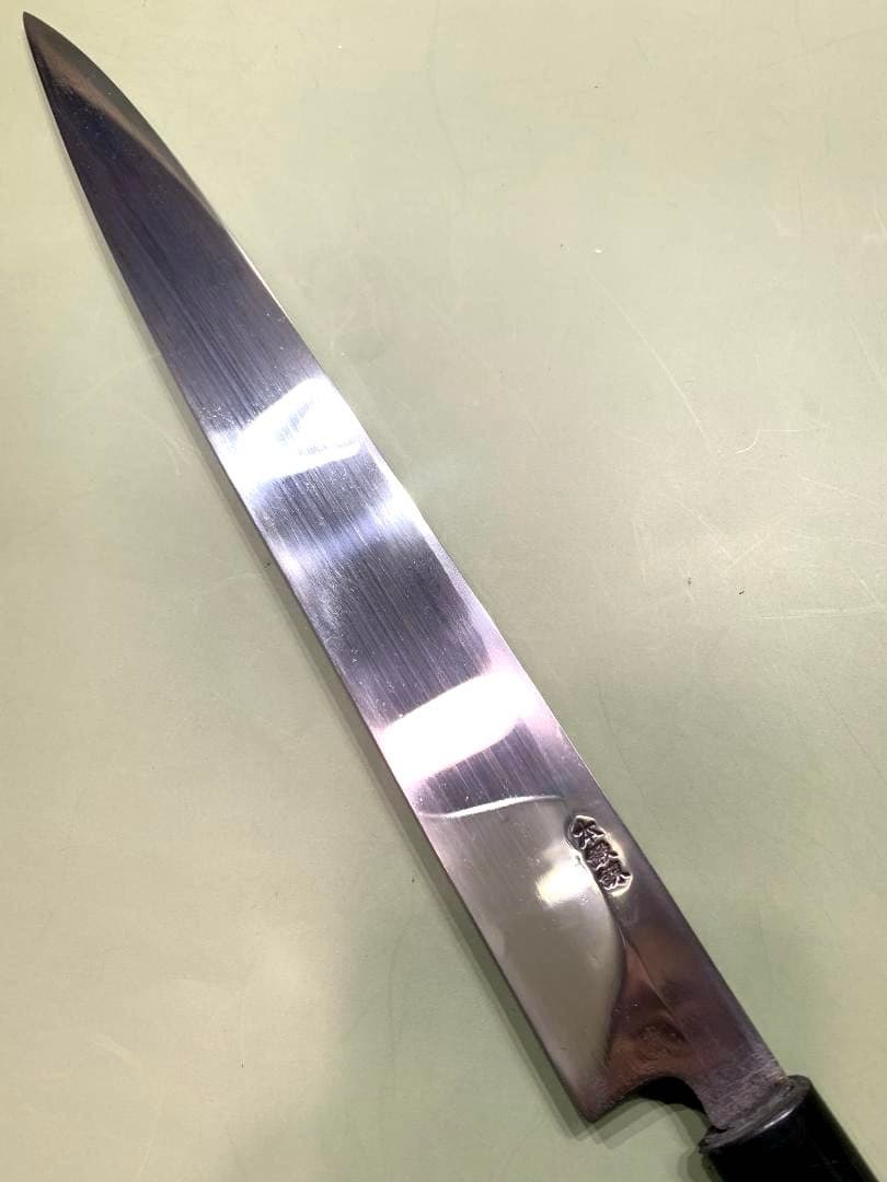 堺菊守　本鍛錬　柳刃包丁　刃渡り29.5cm