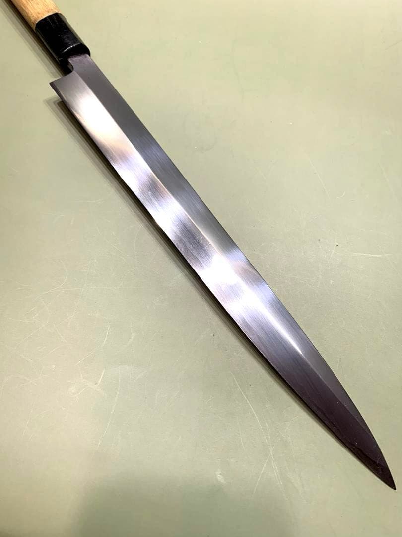 堺菊守　本鍛錬　柳刃包丁　刃渡り29.5cm