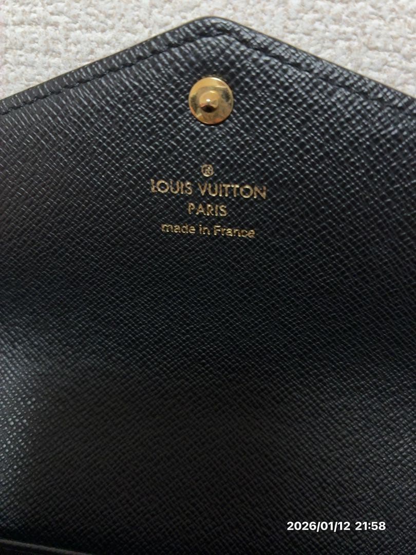 ルイヴィトン　ポルトフォイユサラ　ジャイアント　リバース　長財布　極美品　メンズ