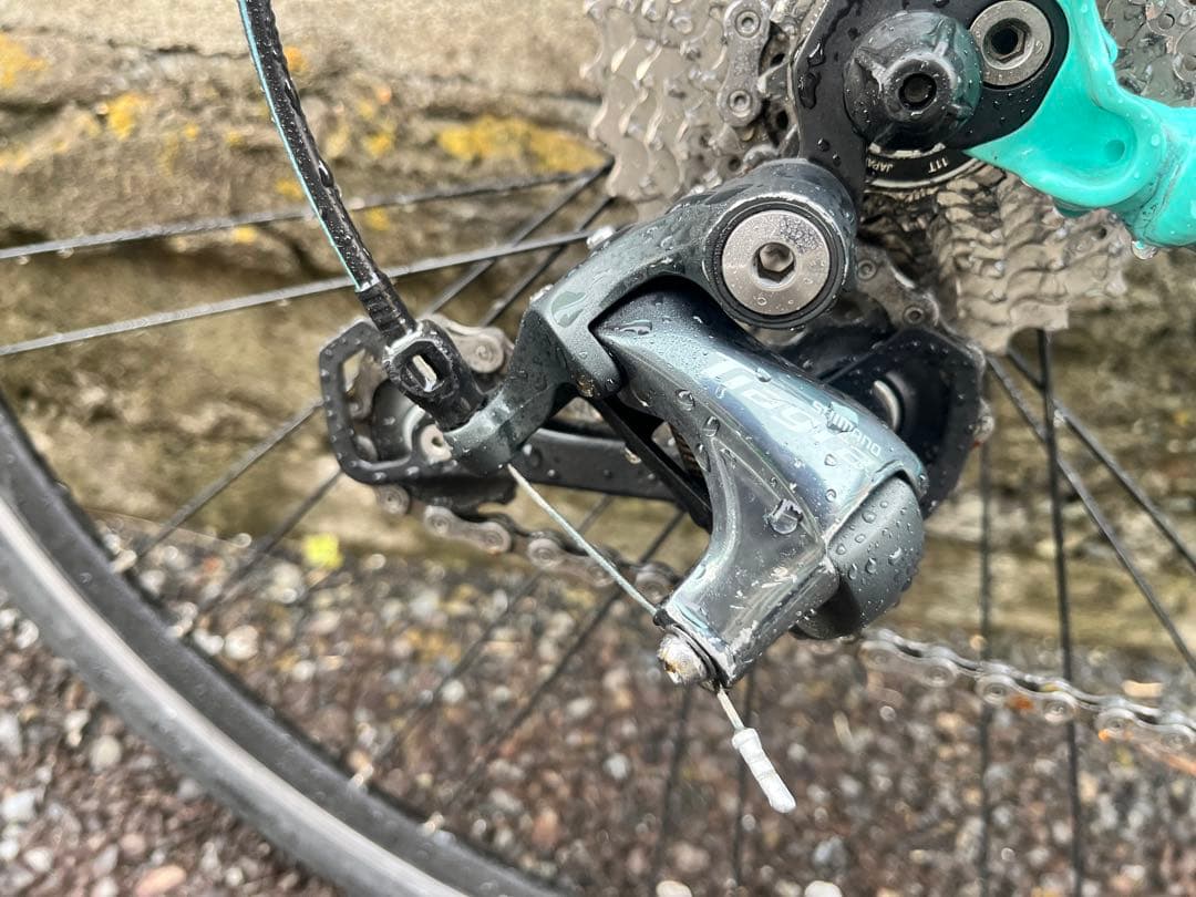 夕Bianchi ロードバイクチェレステTiagra20段変速46size