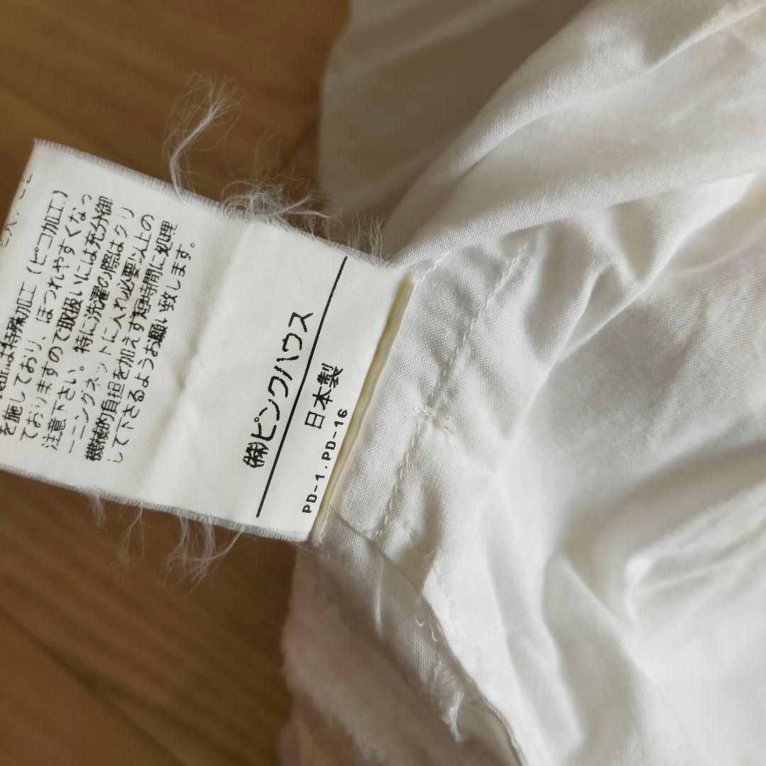 ピンクハウス　白　ホワイト　レース　コットン　スカート