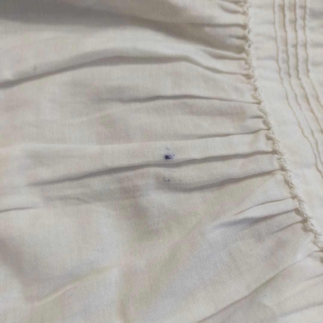 ピンクハウス　白　ホワイト　レース　コットン　スカート