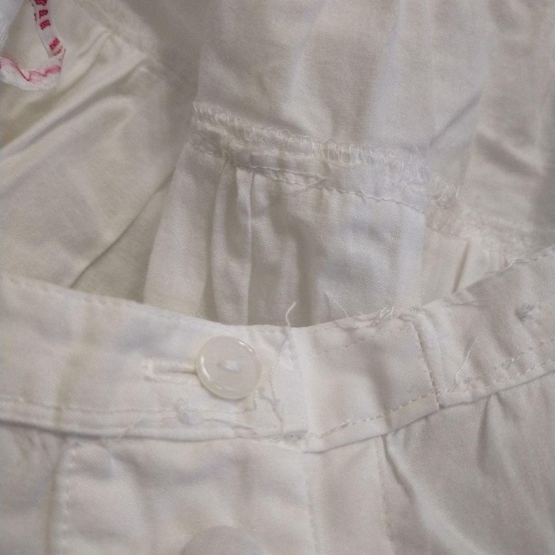 ピンクハウス　白　ホワイト　レース　コットン　スカート