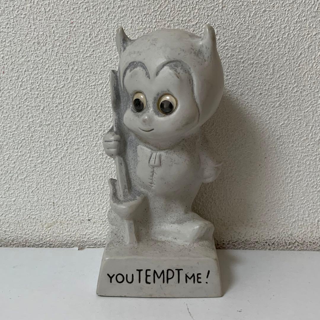 デビル2 レア　ビンテージ　1970s USA メッセージドール　ピース　黒人