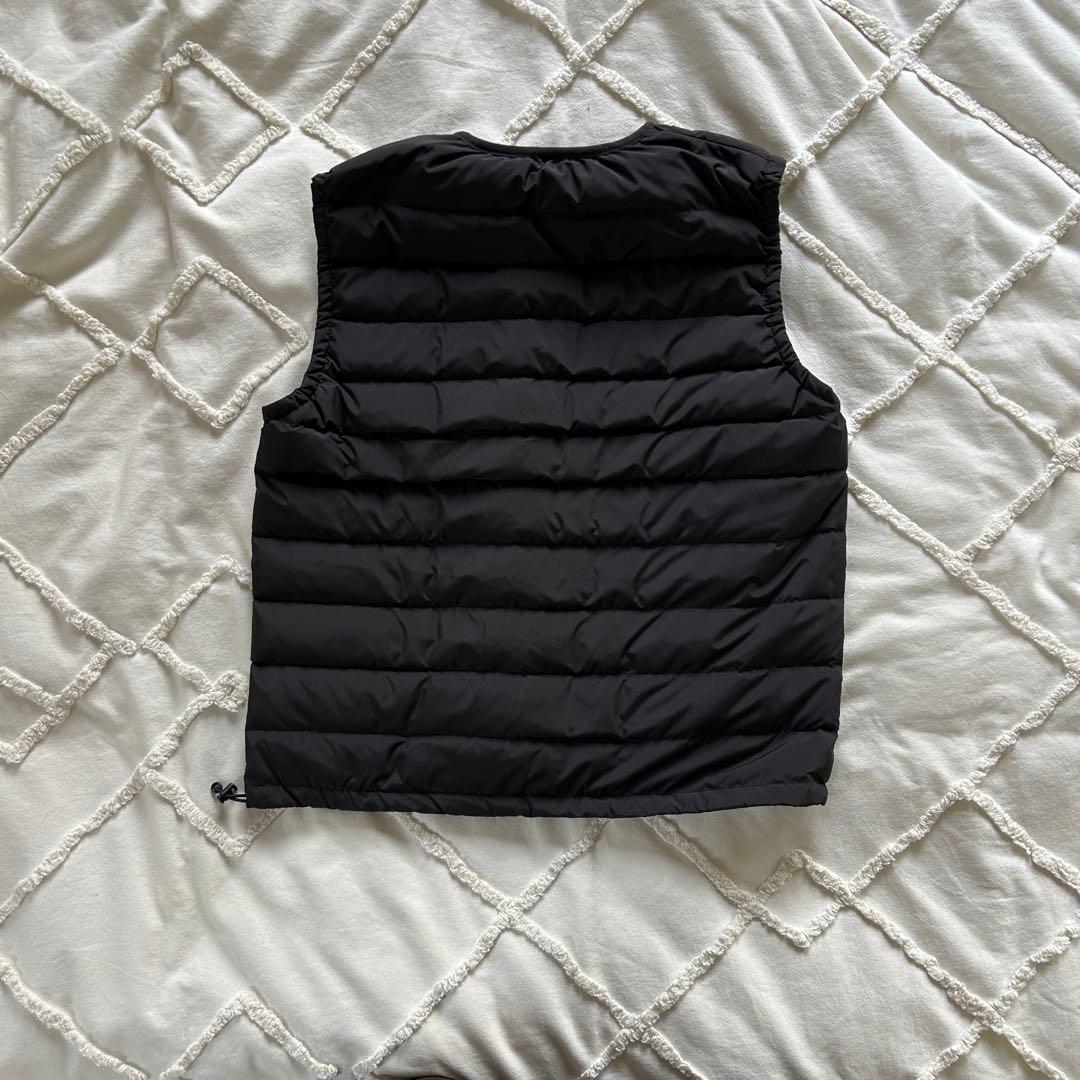 DANTON/ダントン　インナーダウン ダウンベスト　ブラック　M