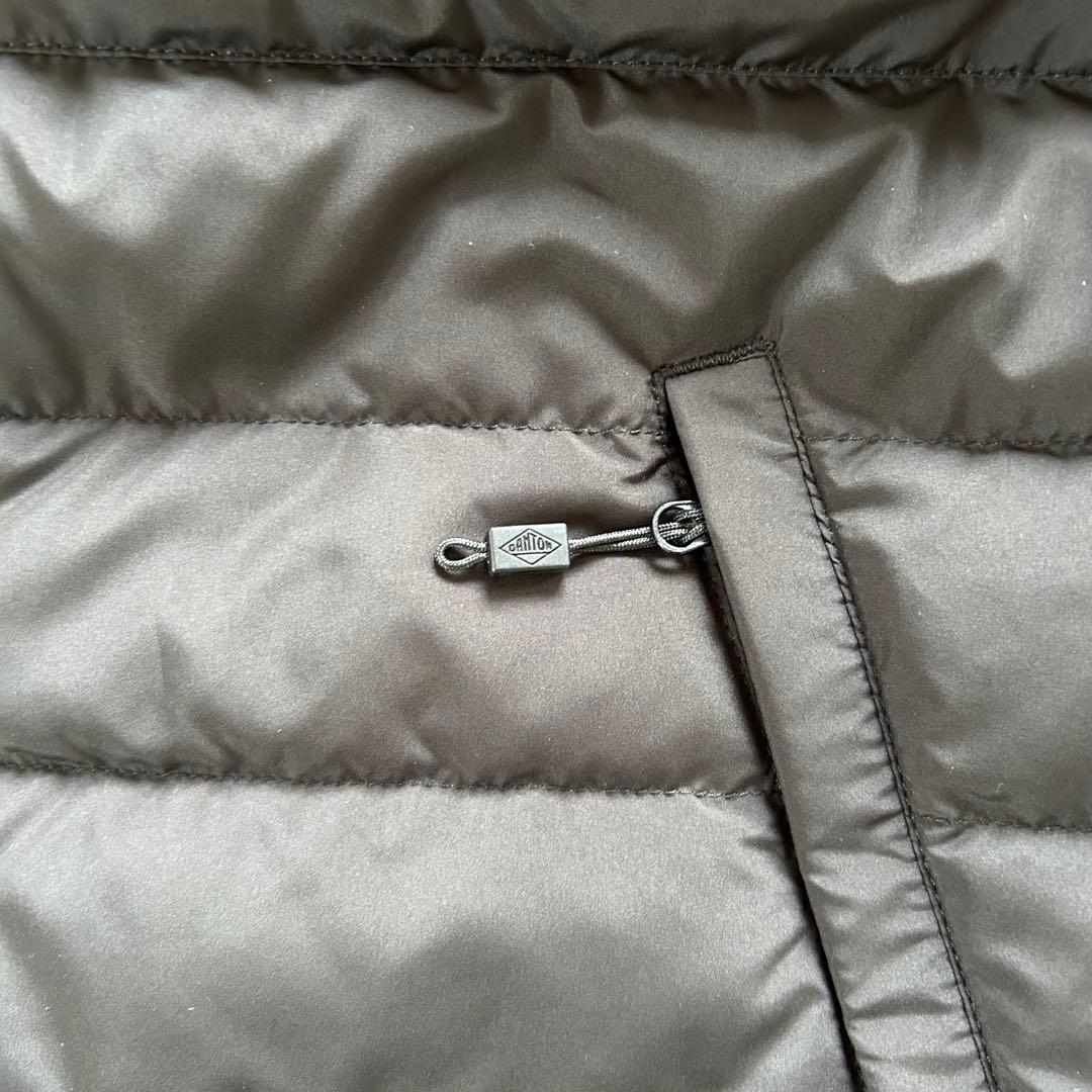 DANTON/ダントン　インナーダウン ダウンベスト　ブラック　M