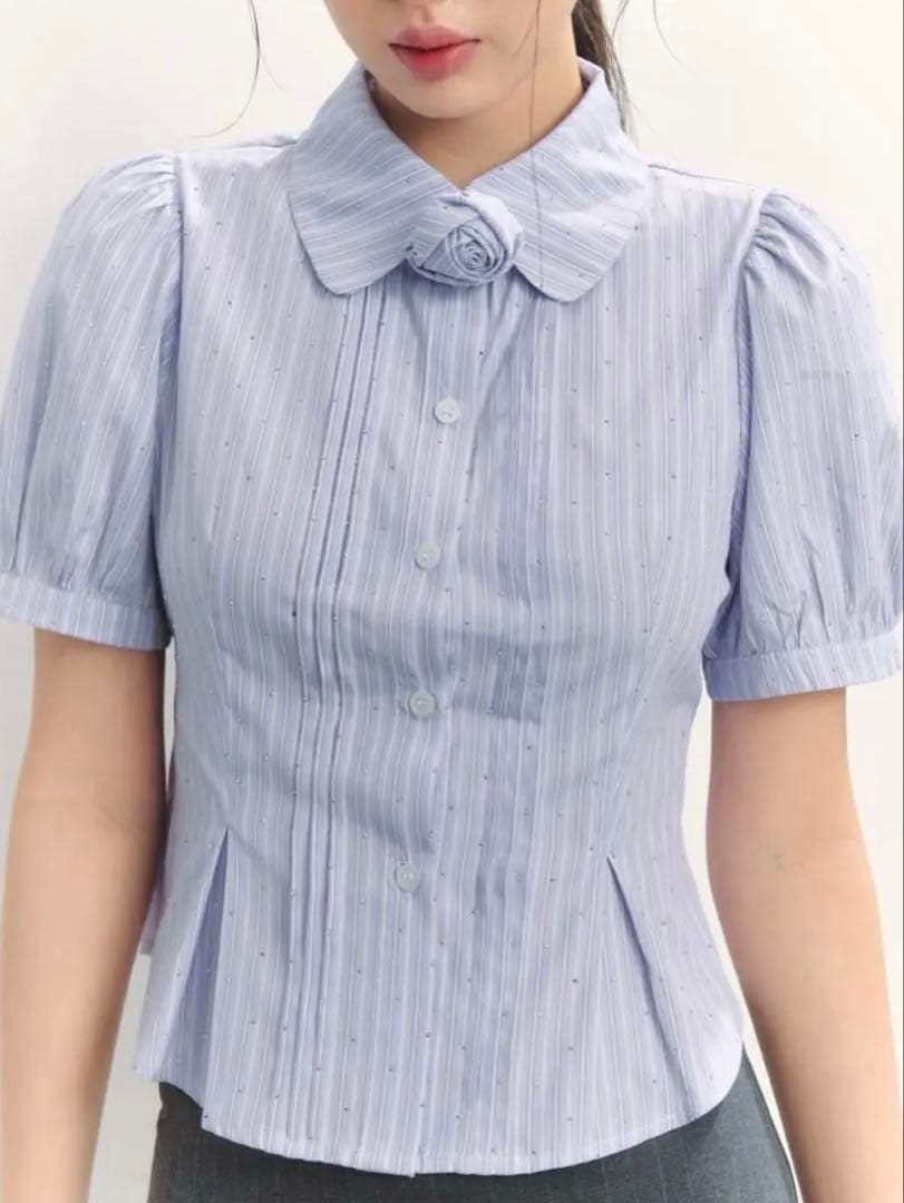 treat urself ブラウス