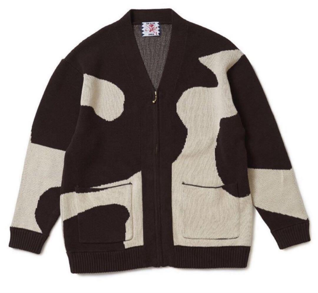 トップス SON OF THE CHEESE Horse Cardigan XL
