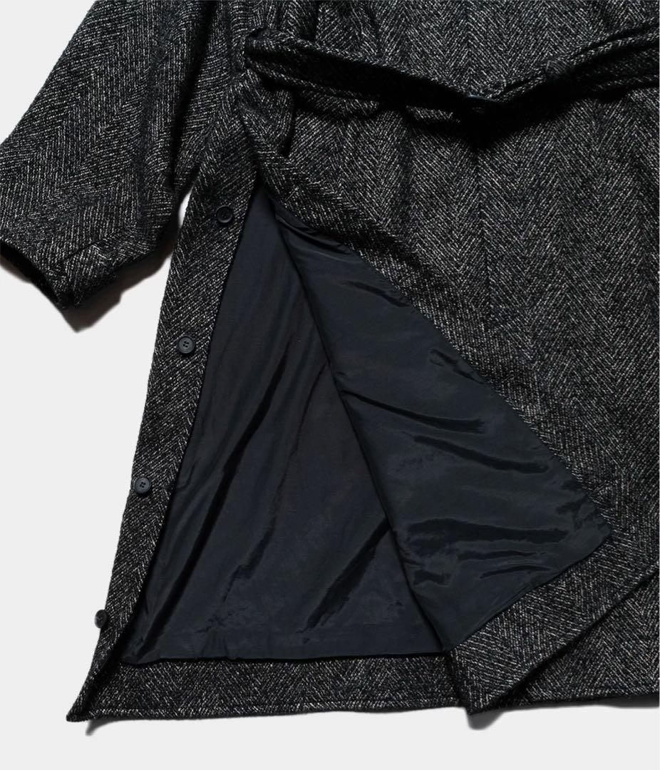 【新品未使用 最終値下げ】YOKE \"TWEED BALMACAAN COAT\"