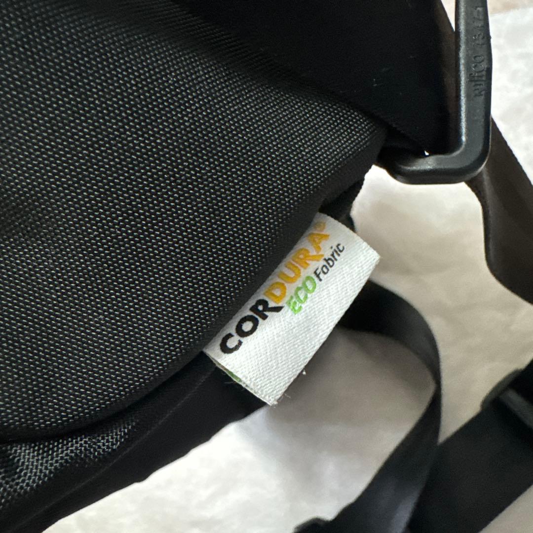 土屋鞄 CORDURA® ECO クロスボディバッグ 黒