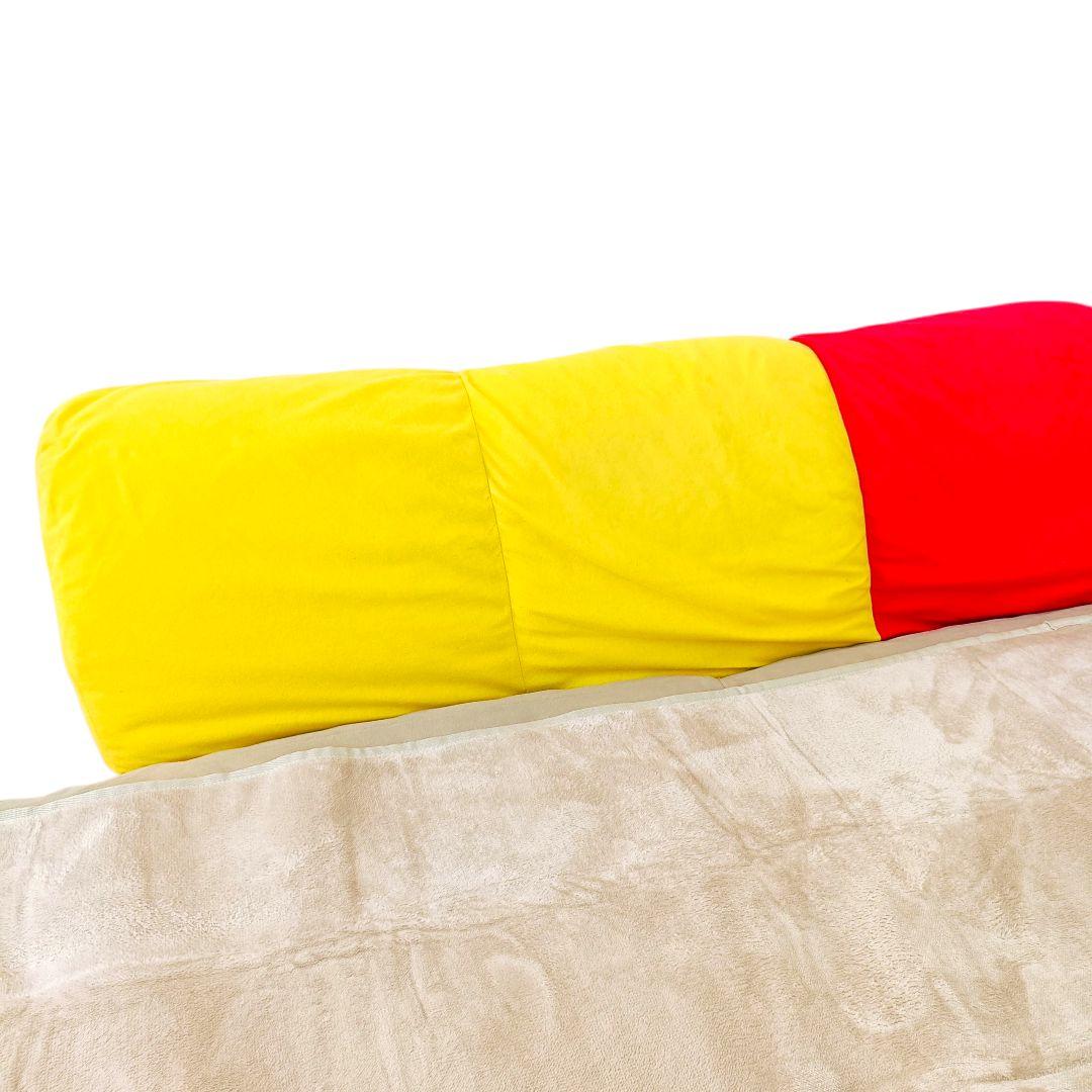 【1/2】ベルメゾン グータラグ くまのプーさん コーナーローソファーセット