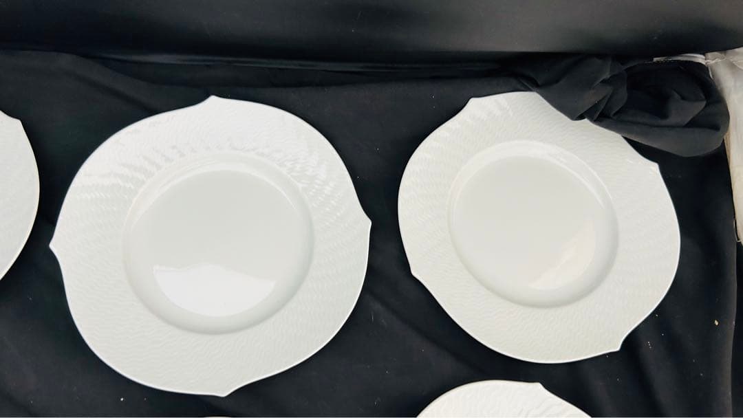 ともぴマイセン　白磁　皿　器　まとめ売り8枚　ソーサー