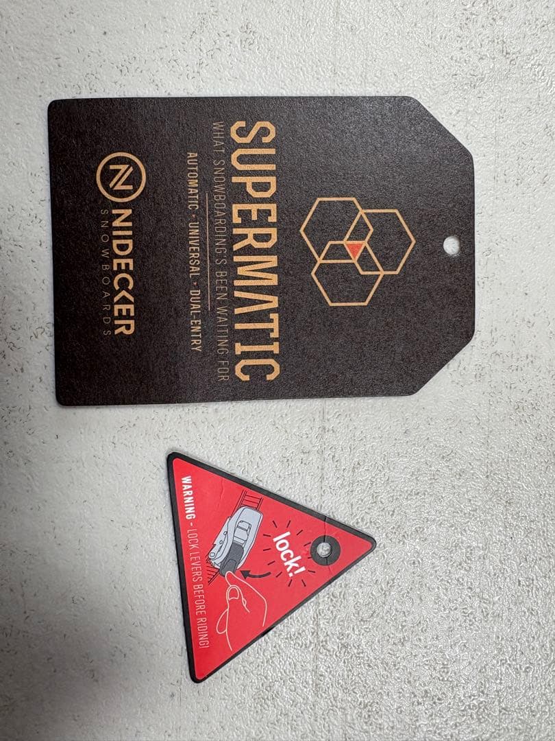 NIDECKERバインディング新品